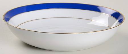 Royal Lapis (Royal Blue Band) Coupe Cereal Bowl
