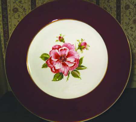 English Rose Red by Myott Staffordshire