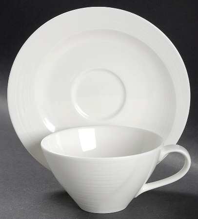 Esprit Flat Cup & Saucer Set