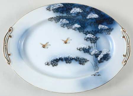 MEJ15 12" Oval Serving Platter