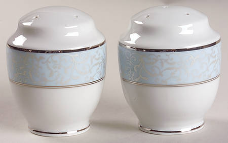 Parchment Blue Salt & Pepper Set