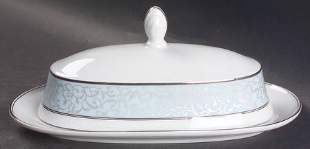 Parchment Blue 1/4 Lb Covered Butter