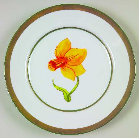 Mamie's Garden Salad Plate by Marc Blackwell
