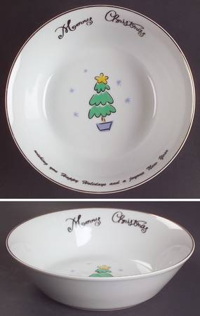 Merry Christmas Soup/Cereal Bowl