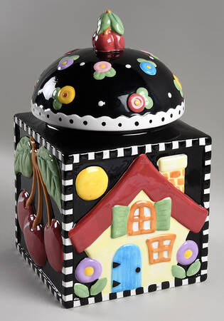 Love, Home, Family, Friends Large Canister & Lid