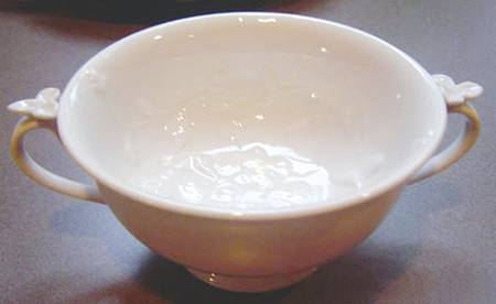 MIK26 Footed Cream Soup Bowl