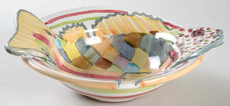 Fish Story 5" Berry Bowl