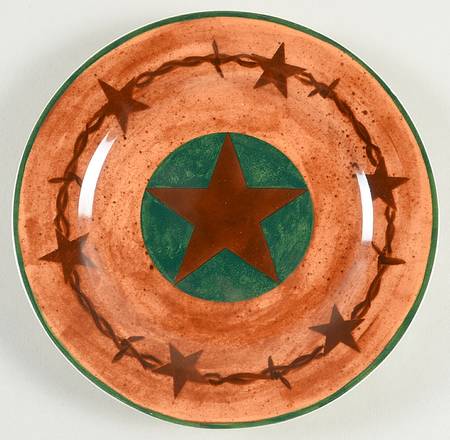 Lone Star Salad Plate