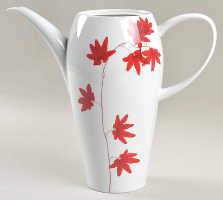 Pure Red Coffee Pot No Lid