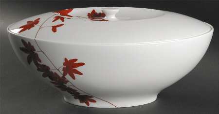 Pure Red Tureen &  Lid