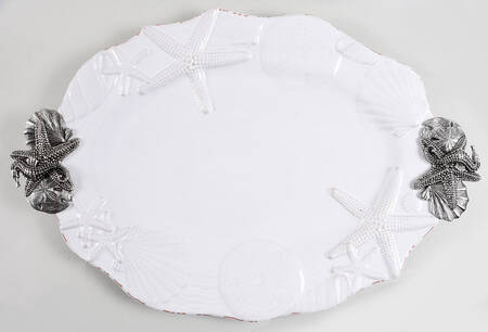 Sanibel 18" Oval Serving Platter