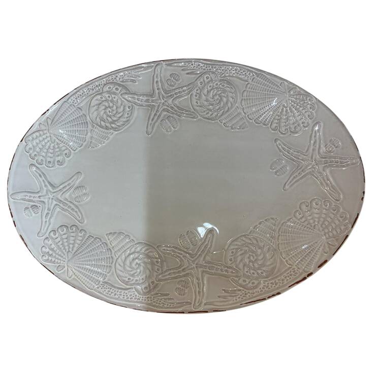 Sanibel 15" Oval Serving Platter