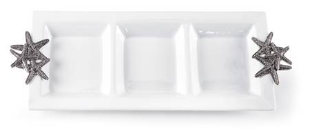 Sanibel 3 Part Rectangular Divided Server