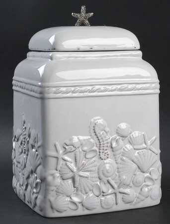 Sanibel Large Canister & Lid