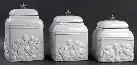 Sanibel (3 Piece) Canister Set (Box Set)