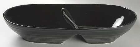 Swirl Black Divided Server