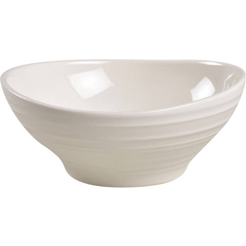 Swirl White Fruit/Dessert (Sauce) Bowl