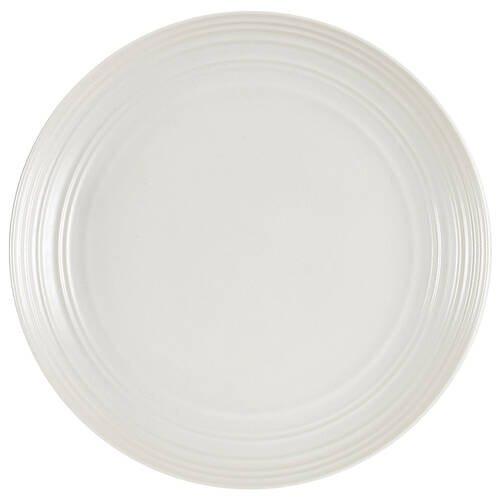 Swirl White Coupe Salad Plate