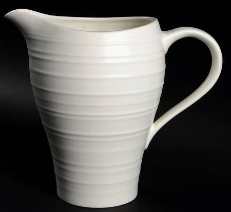 Swirl White 80 Oz Pitcher