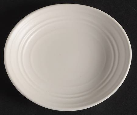 Swirl White Individual Dip Dish