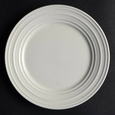 Swirl White Appetizer Plate by Mikasa