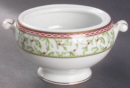 Holiday Traditions Sugar Bowl No Lid