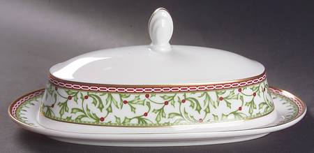 Holiday Traditions 1/4 Lb Covered Butter by Mikasa