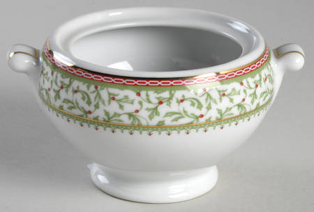 Holiday Traditions Sugar Bowl No Lid