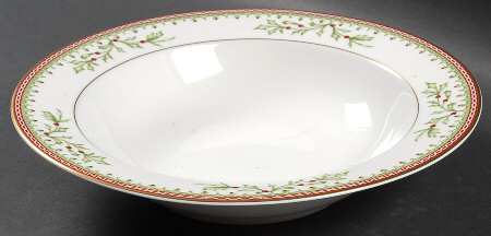 Holiday Traditions 10" Round Vegetable Bowl