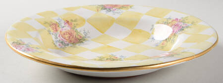Lemon Curd Large Rim Soup Bowl