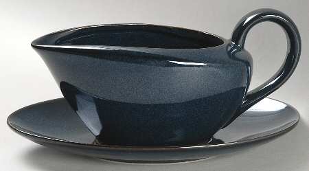 Sedona Blue Gravy Boat & Underplate