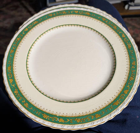 Powder Green by Myott Staffordshire