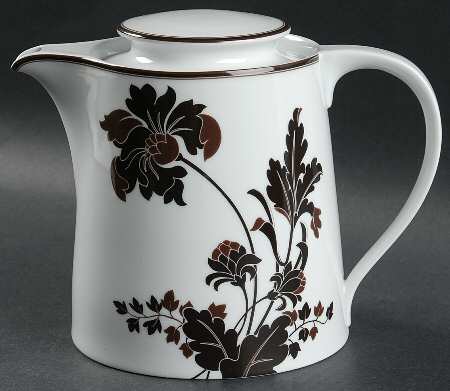 Cocoa Blossom Teapot & Lid