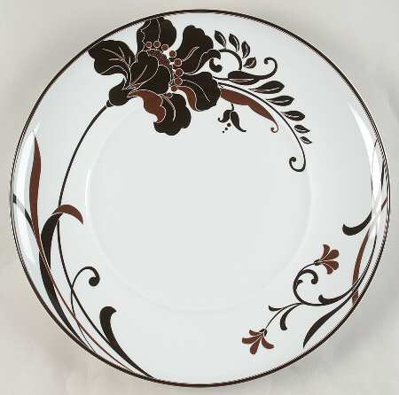 Cocoa Blossom 15" Chop Plate (Round Platter)