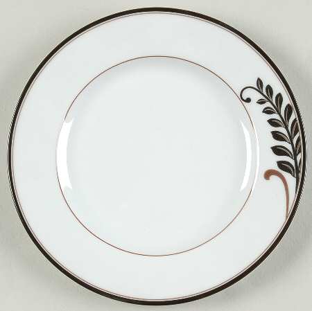 Cocoa Blossom Bread & Butter Plate