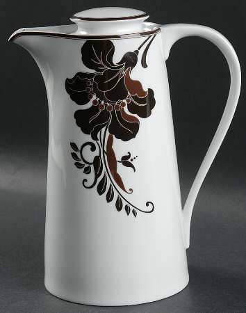 Cocoa Blossom Coffee Pot & Lid