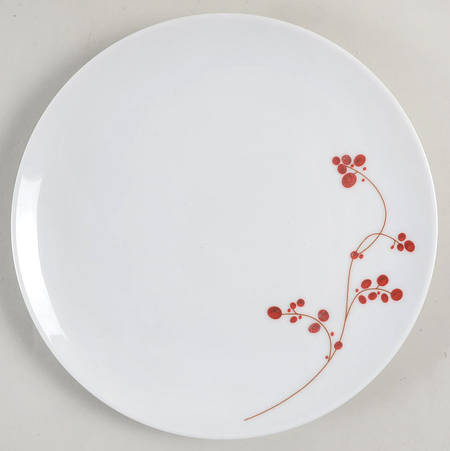 Red Berries Salad Plate