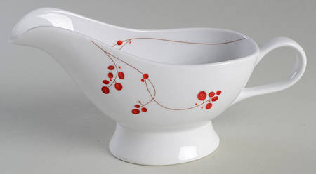 Red Berries Gravy Boat