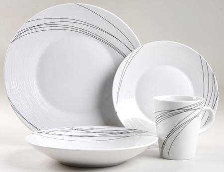Unraveled 4 Piece Place Setting