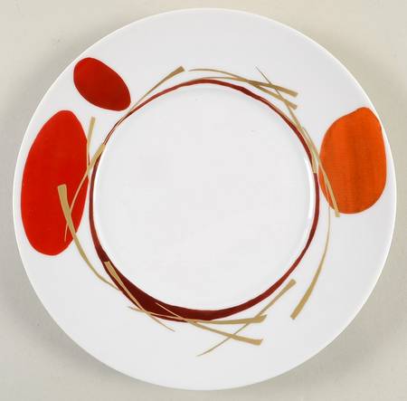 Voyage Immobile Salad/Dessert Plate