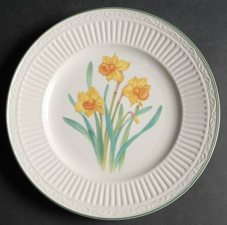 Italian Countryside (Floral) Salad Plate
