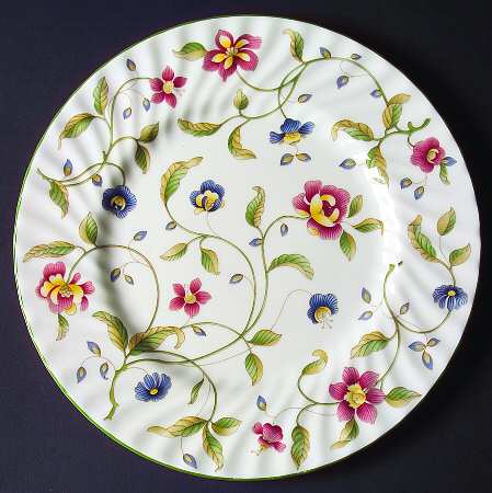 Tapestry (Newer, Green Trim, S770) by Minton