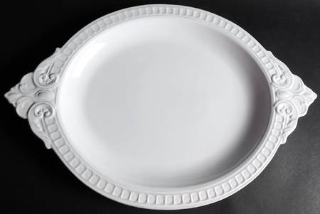 Venice White 19" Oval Serving Platter