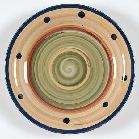 Autumn Vine Salad/Dessert Plate