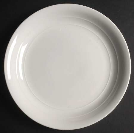 Oversize White Dinner Plate