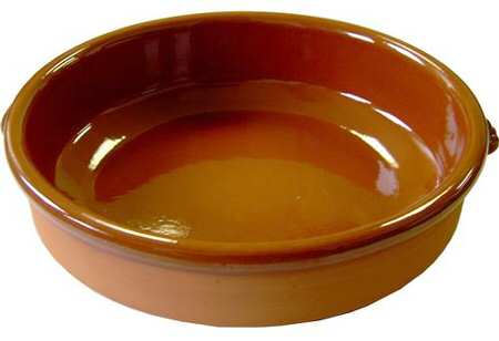 Mediterranean Terra Cotta 12" Round Baker