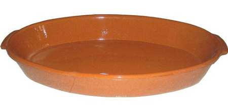 Mediterranean Terra Cotta 17" Oval Baker