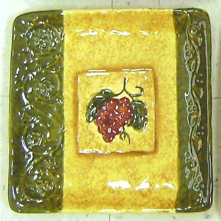 Cabernet du Soleil Salad/Dessert Plate by Manual Woodworkers