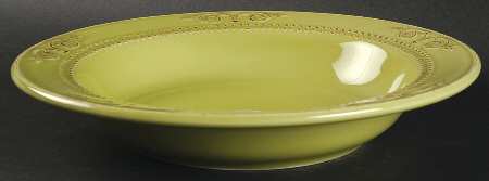 M2A1 Green Large Rim Soup Bowl