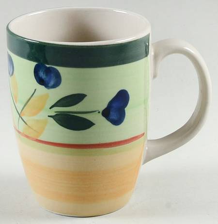 Blueberry Harvest Mug by Moda Fina